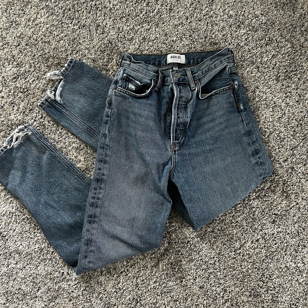 Agolde Classic Blue Jeans